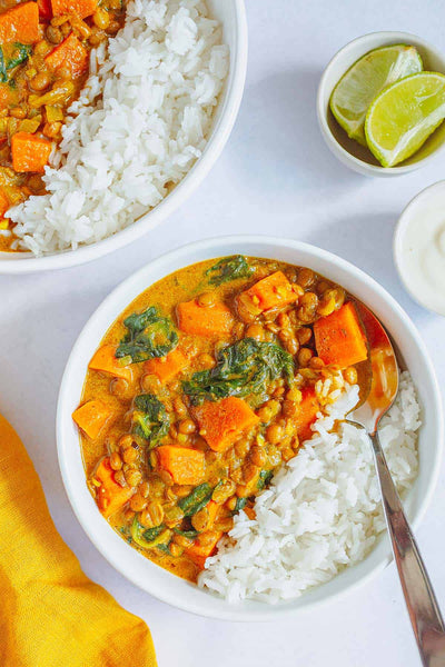 Sweet Potato & Lentil Curry