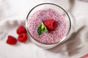 Chia Pudding - Mint with Raspberry & Cacao