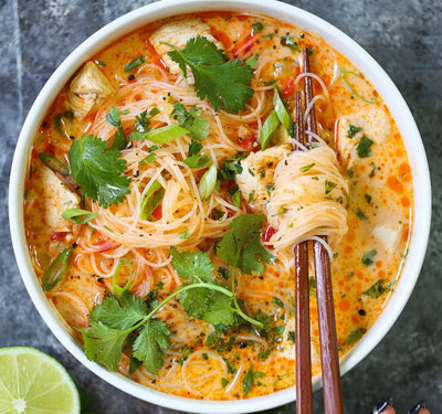 Thai Red Curry Noodle Soup