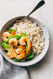 Chimichurri Shrimp Bowl w/ Roasted Veggies