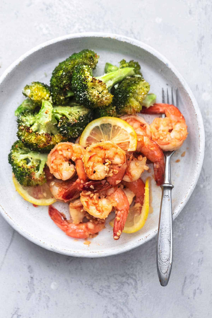 Shrimp Scampi & Roasted Broccoli