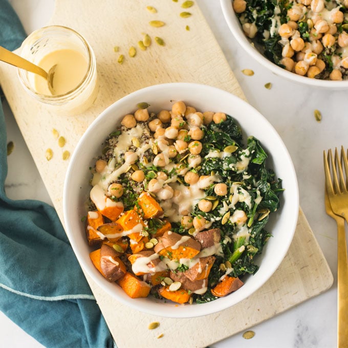 Chickpea Quinoa Bowl